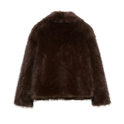 KONDALA Faux Fur Winter Jacket