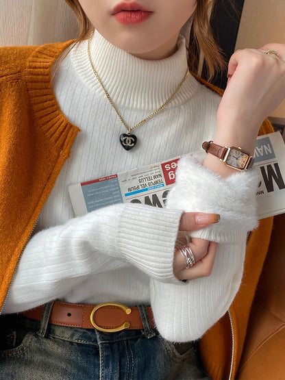 Retro-Thermo-Rollkragenpullover