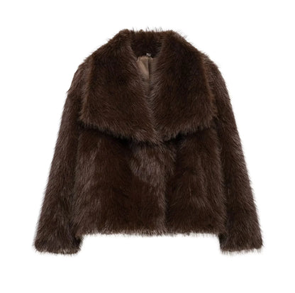 KONDALA Faux Fur Winter Jacket